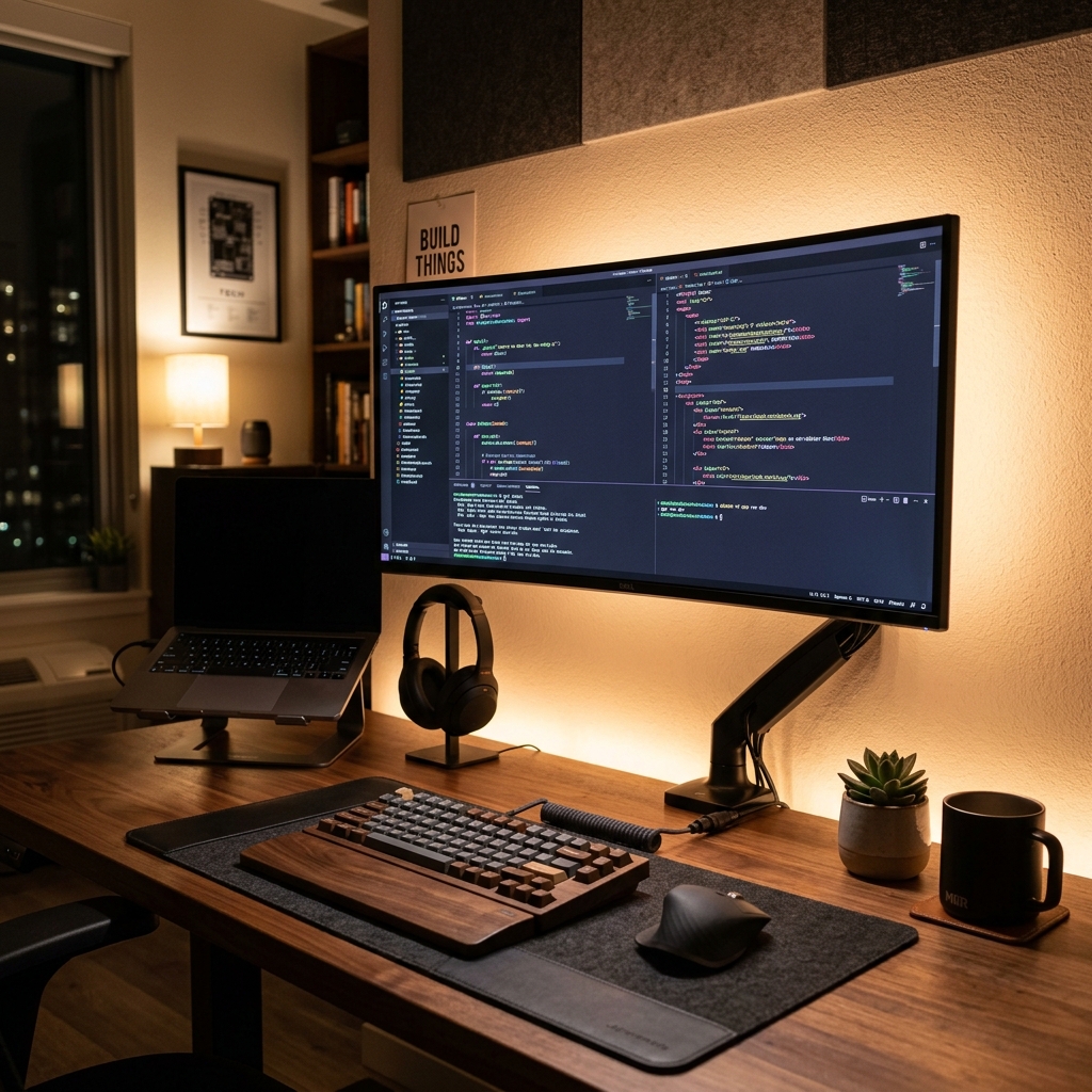 Le setup bureau parfait pour développeur en 2026 (500€ → 2000€)